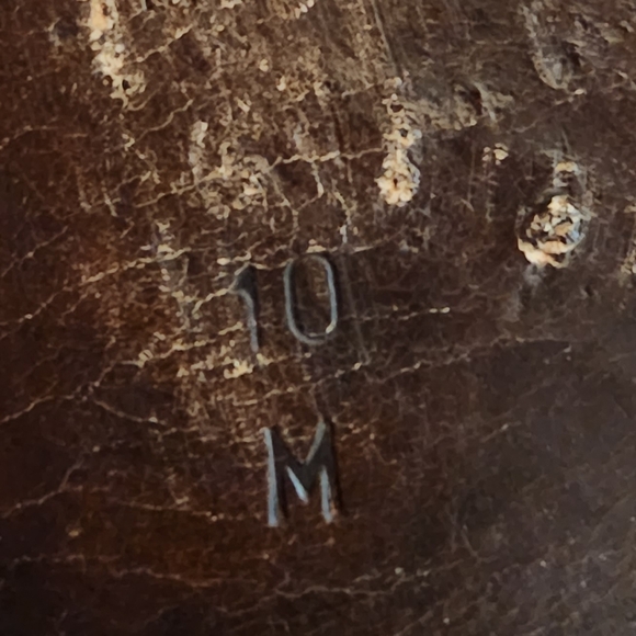 R. Martegani Handmade In Italy Brown Leather Men's Shoes Size 10 - Picture 11 of 11